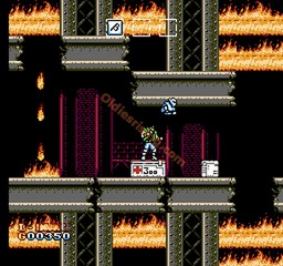 une photo d'Ã©cran de Shatterhand sur Nintendo Nes